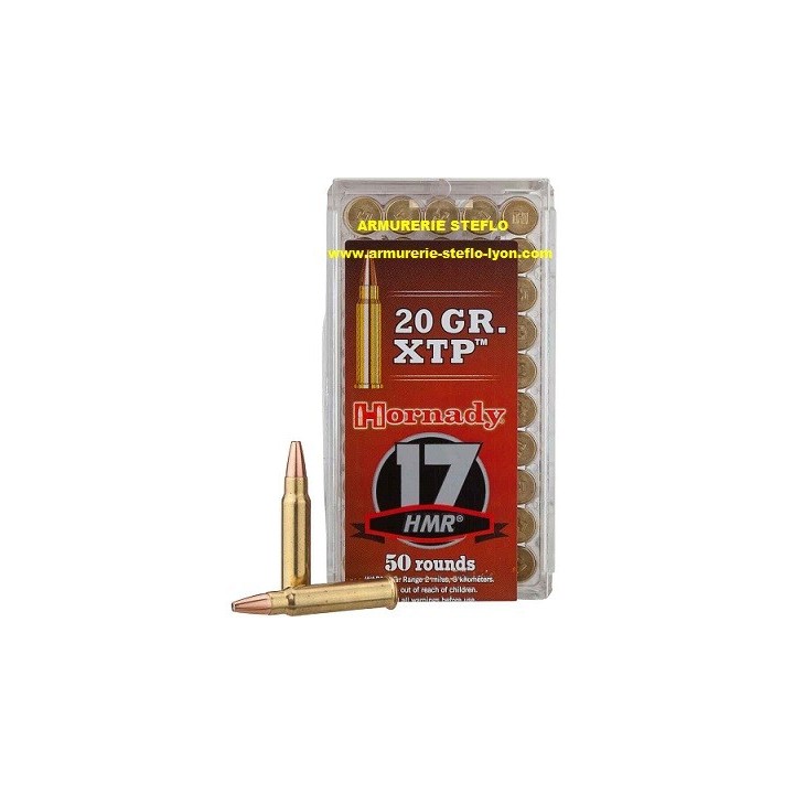 Hornady 17HMR XTP - 20grs