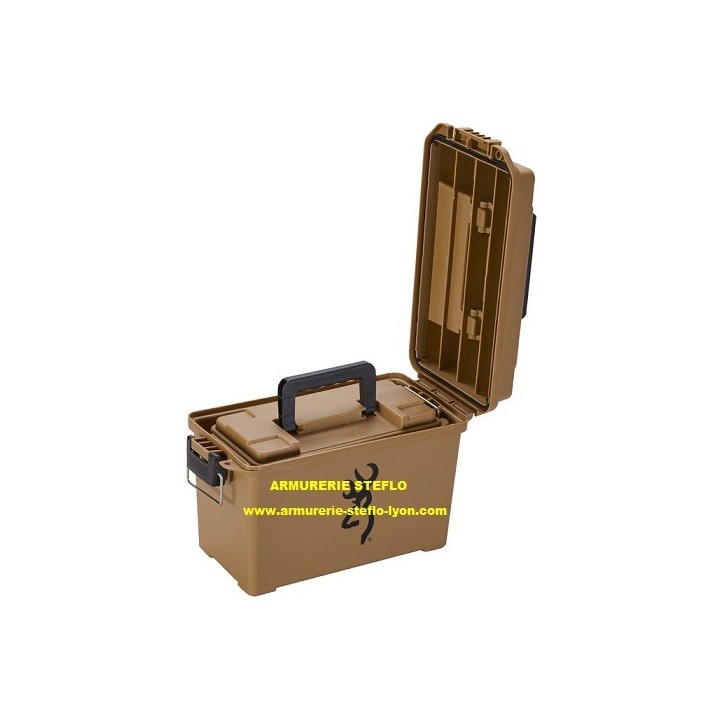 Pack de 2 valises à munitions - Browning