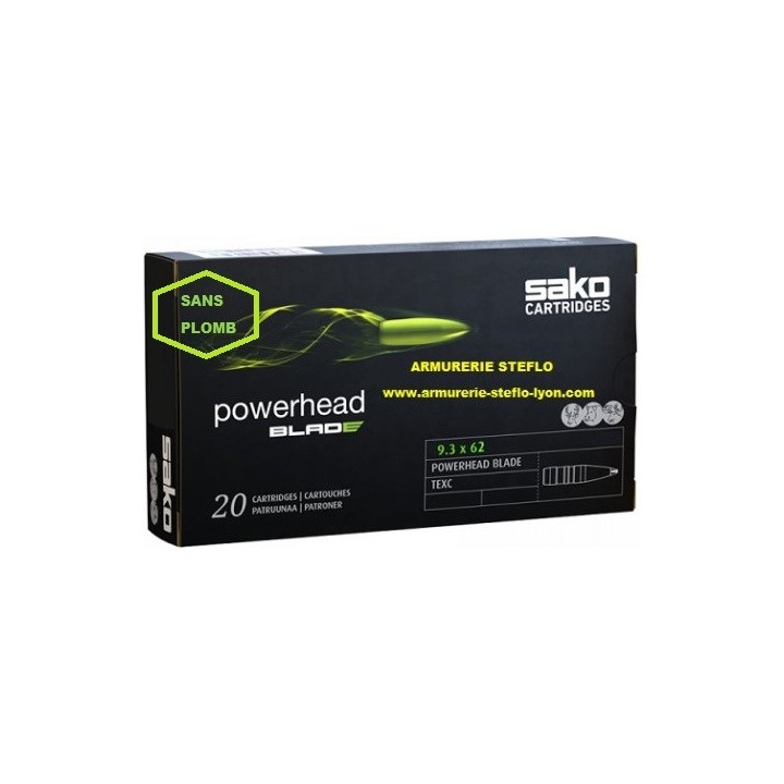 Sako 9,3x62 Powerhead Blade - 14,9g/230grs - (x20)