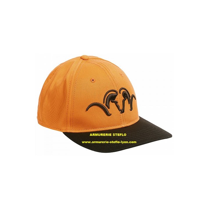 Casquette Striker orange/marron Blaser