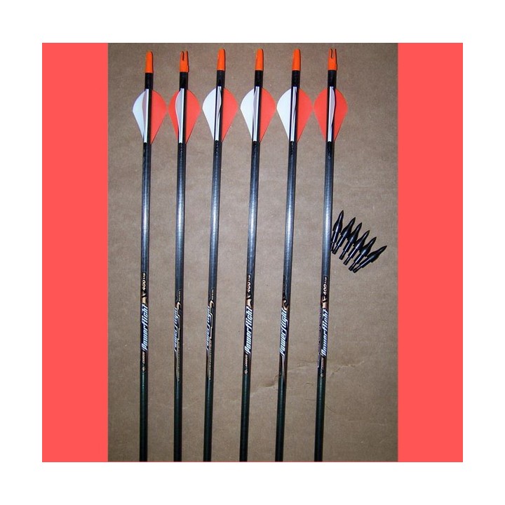 Flèches Easton Powerflight 1_archerie-steflo