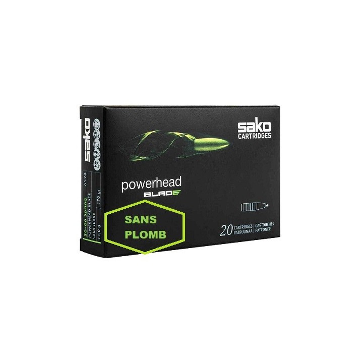 Sako 30.06 Sprg Powerhead Blade - 11g/170grs - (x20)