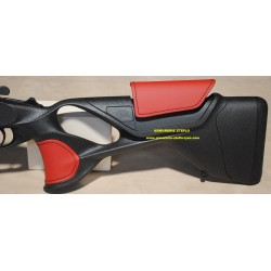 Blaser Carcasse K95 Ultimate cuir rouge/surpiqûre noir + busc rég