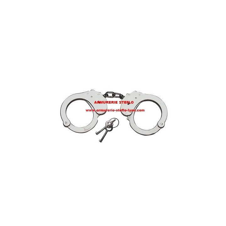 Menottes avec chaine Alcyon 5050 nickelé