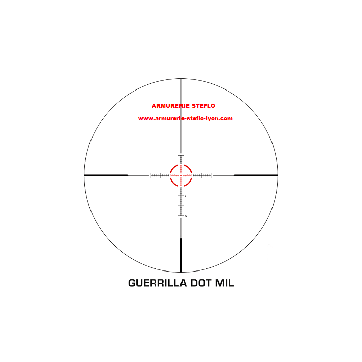 Lunette tactical de tir Swampfox arrowhead 1-10x24