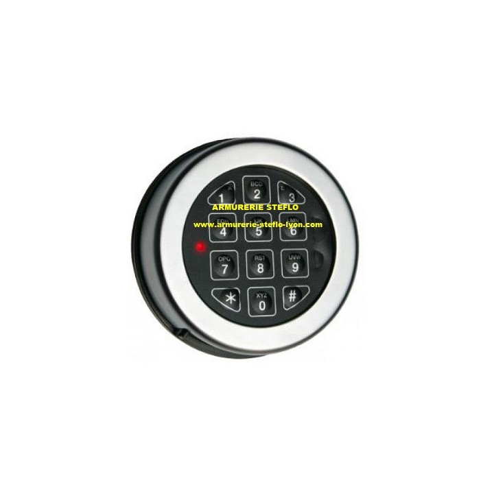 INFAC Coffre Classic 10 armes + coffre intérieur + serrure électronique à code