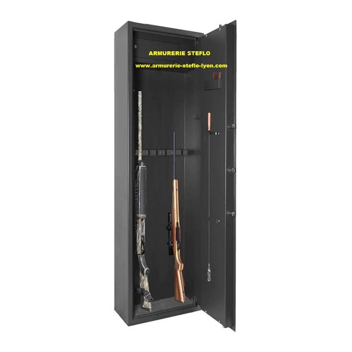 SIFAC Coffre Elite 6 armes avec lunettes + coffre int.- Gaper 6 - 150x35x30