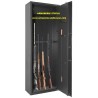 SIFAC Coffre Elite 8 armes avec lunettes + coffre int.- Gaper 8 - 150x45x30