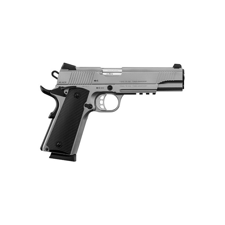 Tisas ZIG M 1911 Inox - rail - 5" - 9X19