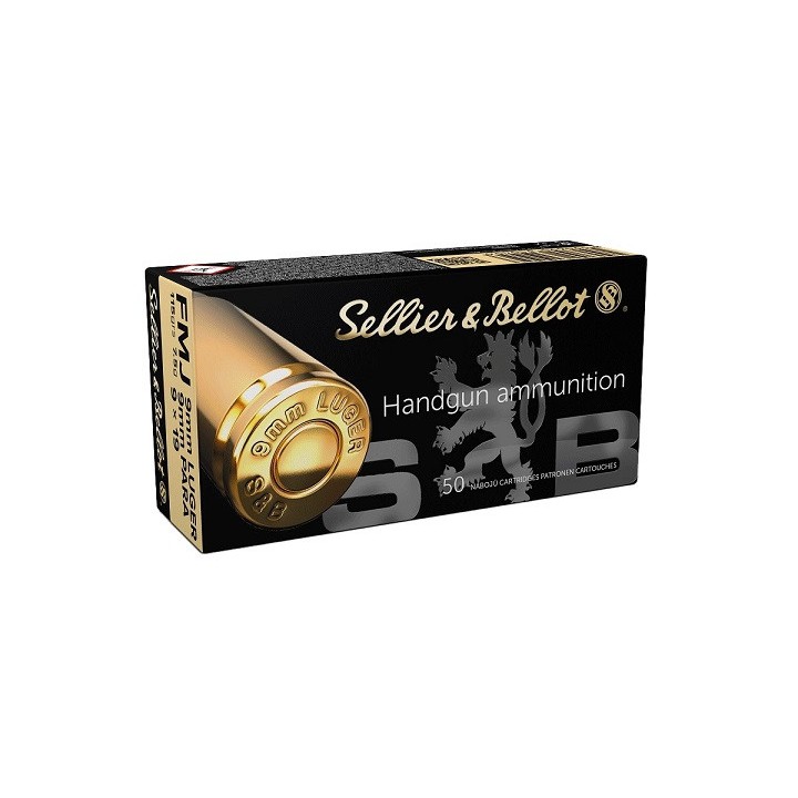 Sellier & Bellot 9x19 FMJ 115grs - (x50)