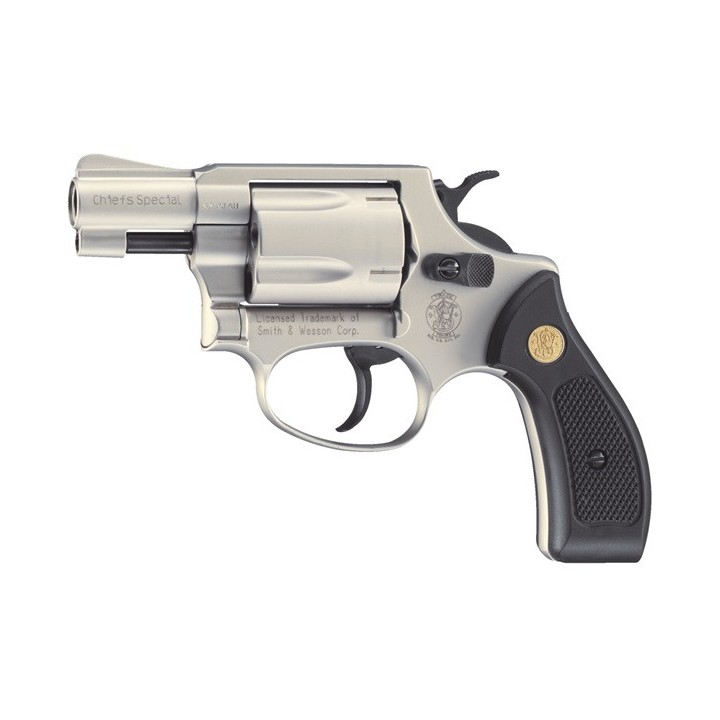 Revolver S&W Chiefs Special chromé - 9mm R - Umarex