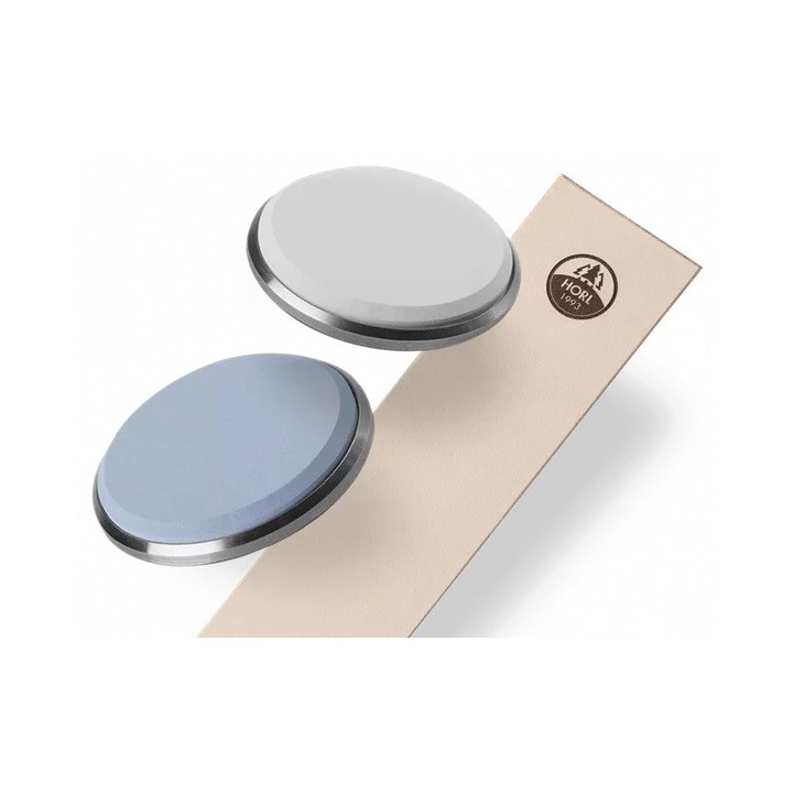 Horl Set d'aiguisage premium - 2 pierres d'aiguisage / 1cuir