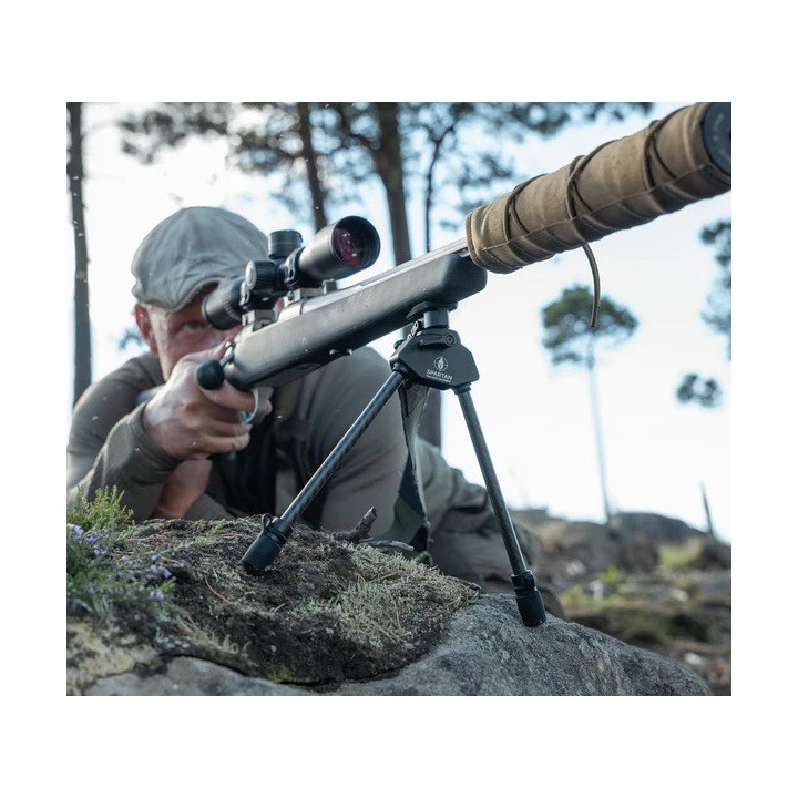 Bipied Spartan Javelin Lite carbone - 22cm
