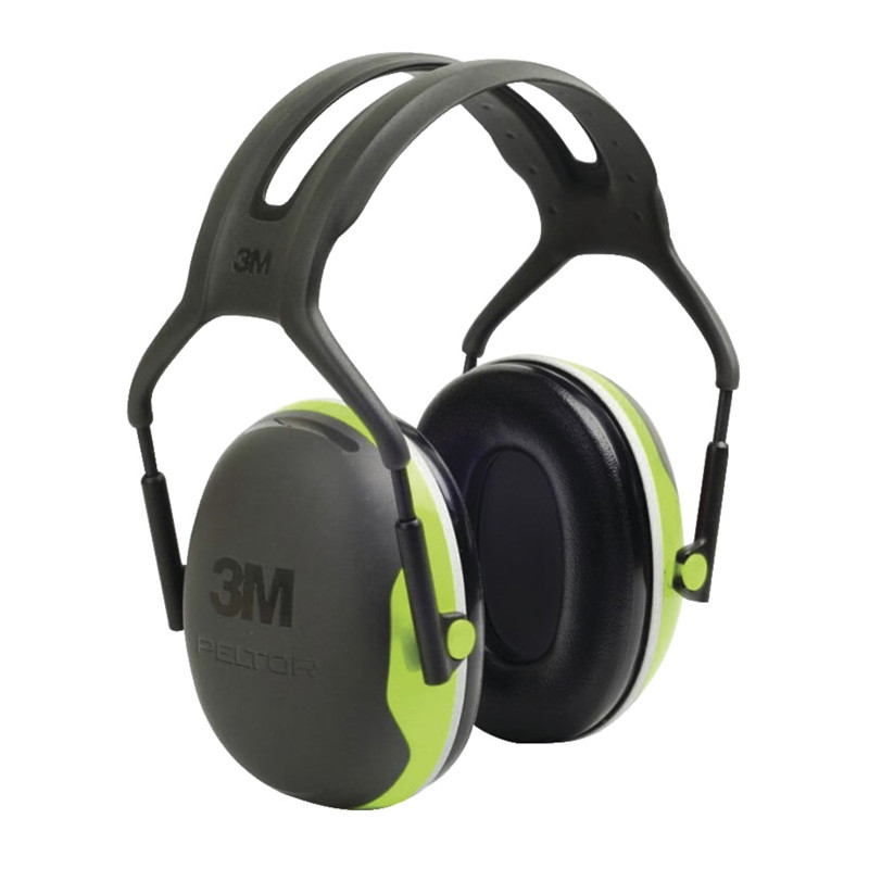 Casque Peltor X 4 Noir/Vert 33 DB