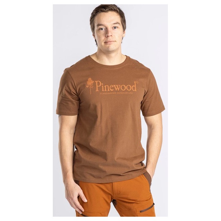 Tee-Shirt nougat motif PINEWOOD