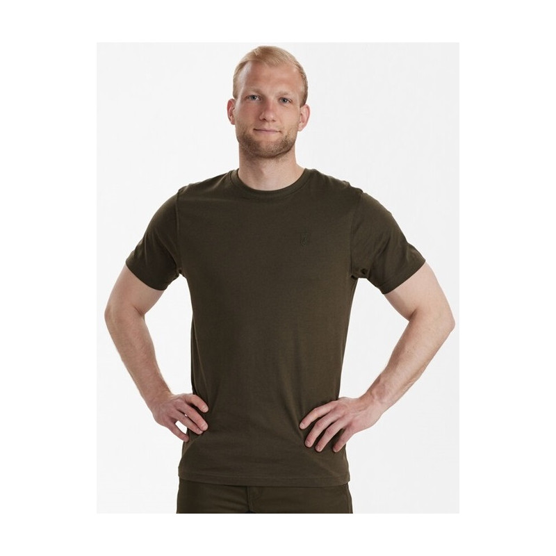 Tee-Shirt Easton Adventure Green DEERHUNTER