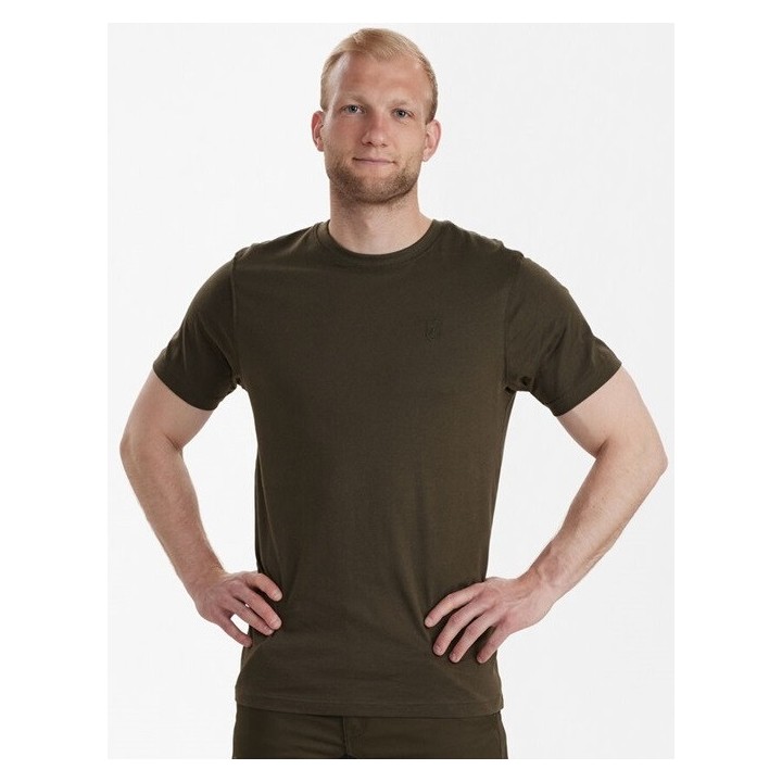 Tee-Shirt Easton Adventure Green DEERHUNTER