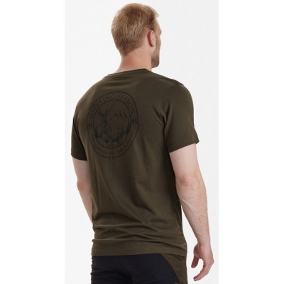 Tee-Shirt Easton Adventure Green DEERHUNTER