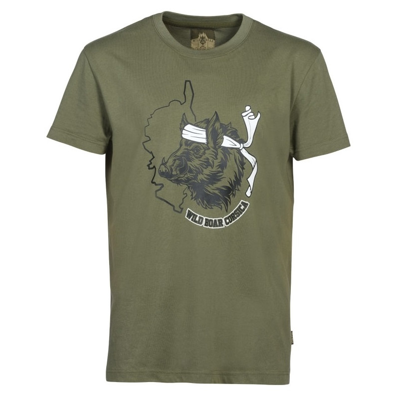 Tee-Shirt Wild Boar Corsica PERCUSSION