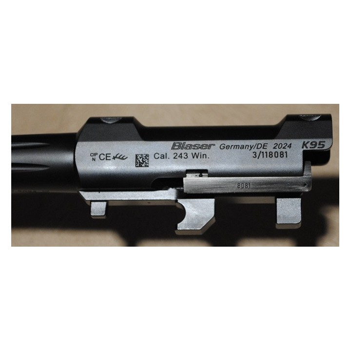 Blaser - Canon K95 - 60cm flûté/fileté 15x100 - sans organe