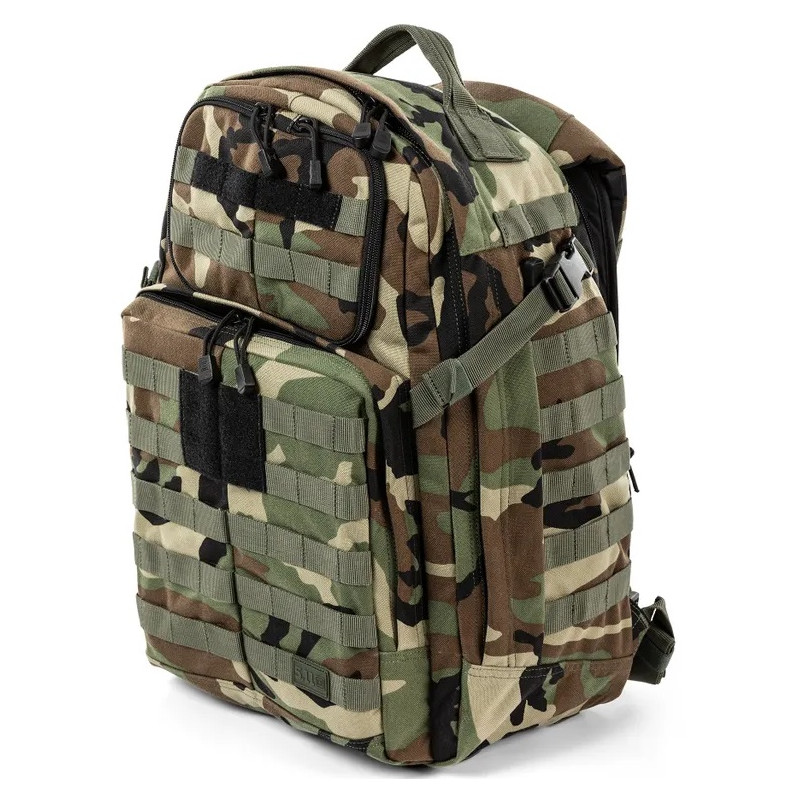 5.11 - Sac à dos Tactique RUSH 24 - 2.0 - Woodland camo