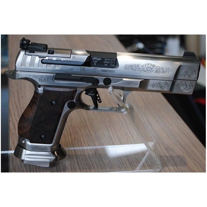 Walther - Q5 SF Meister Arabesques gravures main - 9x19