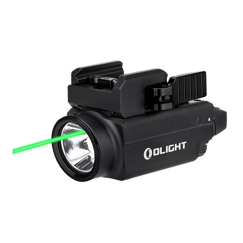 Olight Lampe laser vert Baldr S - Noire - 800 lumens