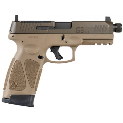 Taurus G3 Tactical - FDE - 1/2x28 UNEF - 9x19