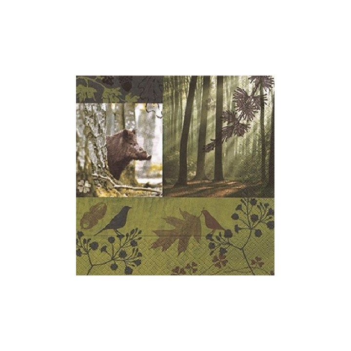 Serviettes en papier  32 x 32cm