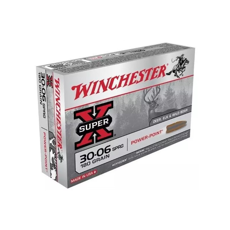 Winchester - 30.06 Sprg - Power Point - 11,7g/180grs - (x20)