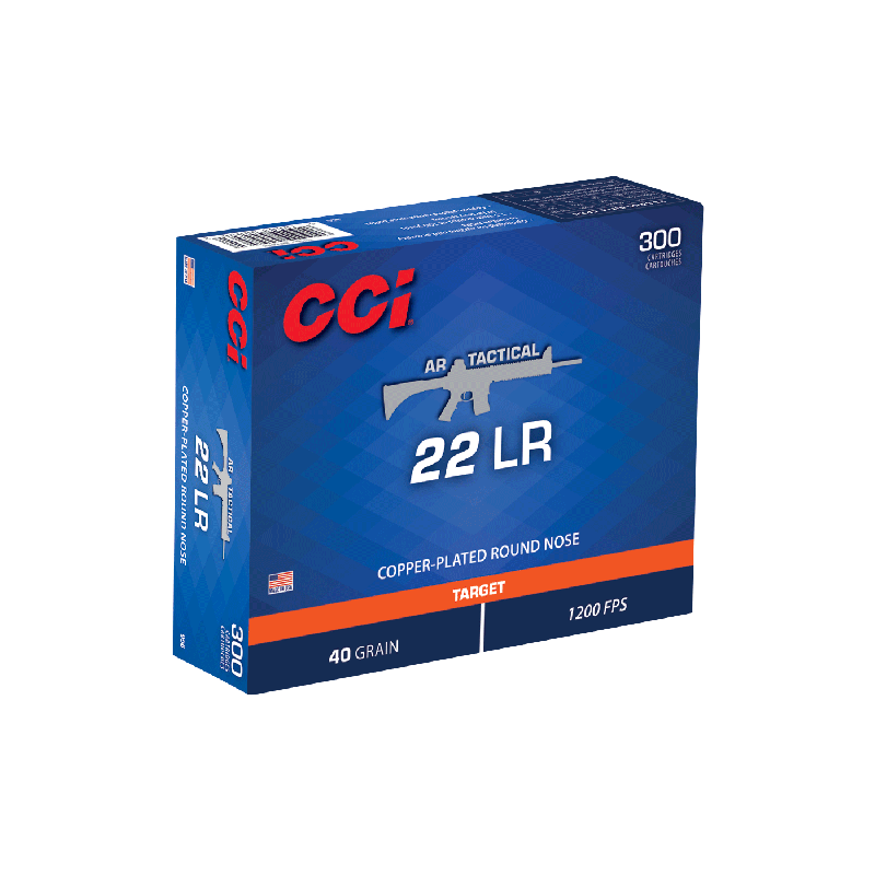 CCI AR tactical 22LR - 40grs - (x300)