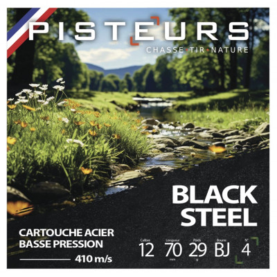 Pisteurs - Black Steel - 12/70 - 29g - (x25)