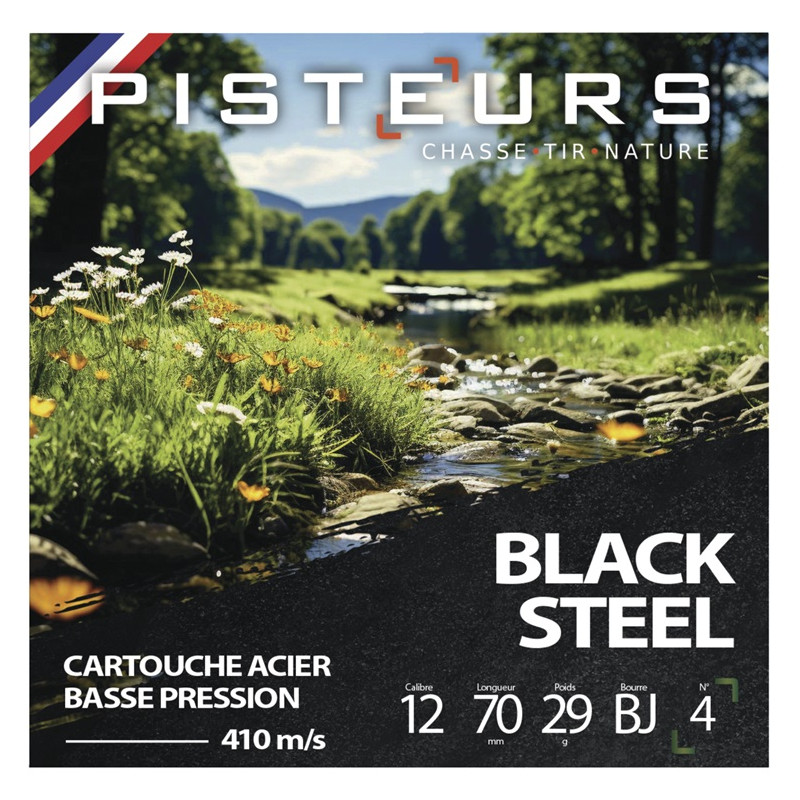 Pisteurs - Black Steel - 12/70 - 29g - (x25)