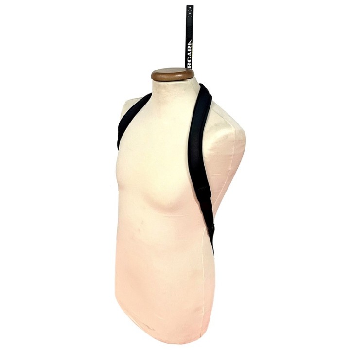 Bretelle sac-à-dos noir néoprène - Pisteurs