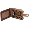 Olight - Porte carte cuir marron