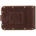 Olight - Porte carte cuir marron