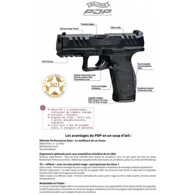 Walther PDP Pro SD cpt OR  4.6" - 9x19