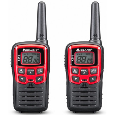 Pack talkie-walkie Midland XT.10 - Lot de 2