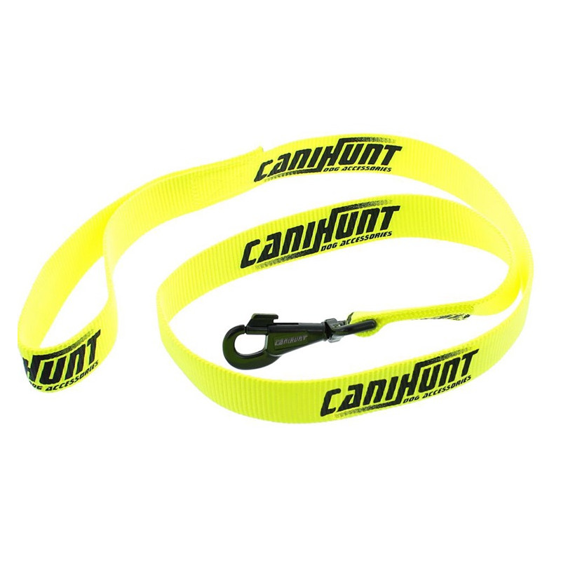 Laisse nylon jaune  1,20m - Hunter - Canihunt