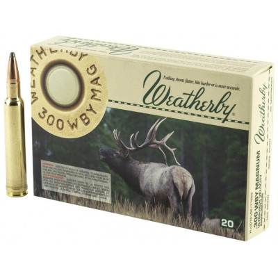 Weatherby 300Wby magnum - Spire Point - 180grs - (x20)