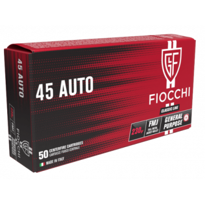 Fiocchi 45ACP - FMJ - 230grs