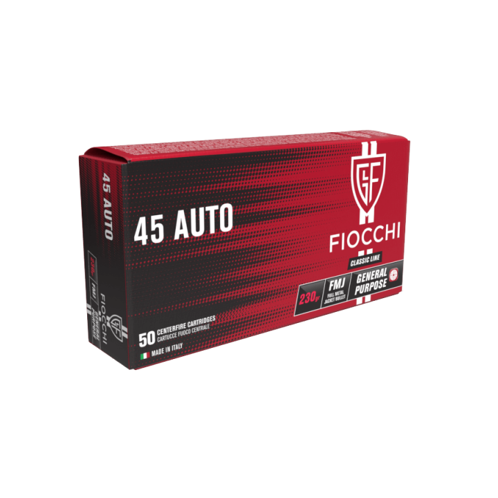 Fiocchi 45ACP - FMJ - 230grs