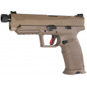 Tisas PX-9 Duty Tactical FDE 1/2x28 - 9x19