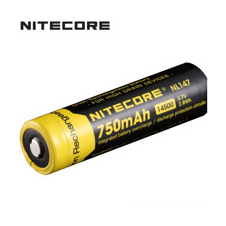 Accu Nitecore NL147 14500 - 750mA-armurerie-steflo