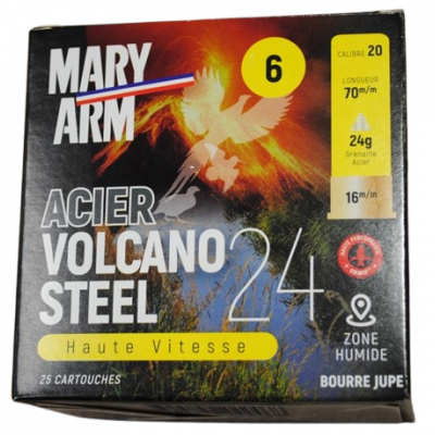 Mary-Arm Volcano Acier 24 - 6 - cal.20/70 - (x25)