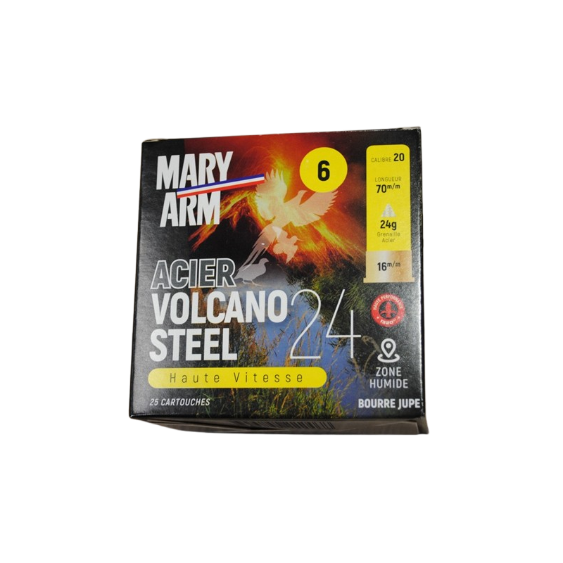 Mary-Arm Volcano Acier 24 - 6 - cal.20/70 - (x25)