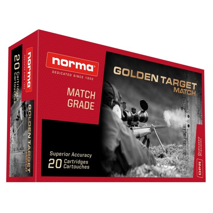 Norma 6,5 Creedmoor - Golden Target Match - 9,27g/143grs - (x20)