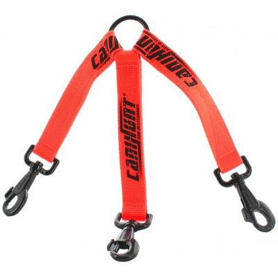 Accouples double/triple HUNTER orange 25cm - Canihunt