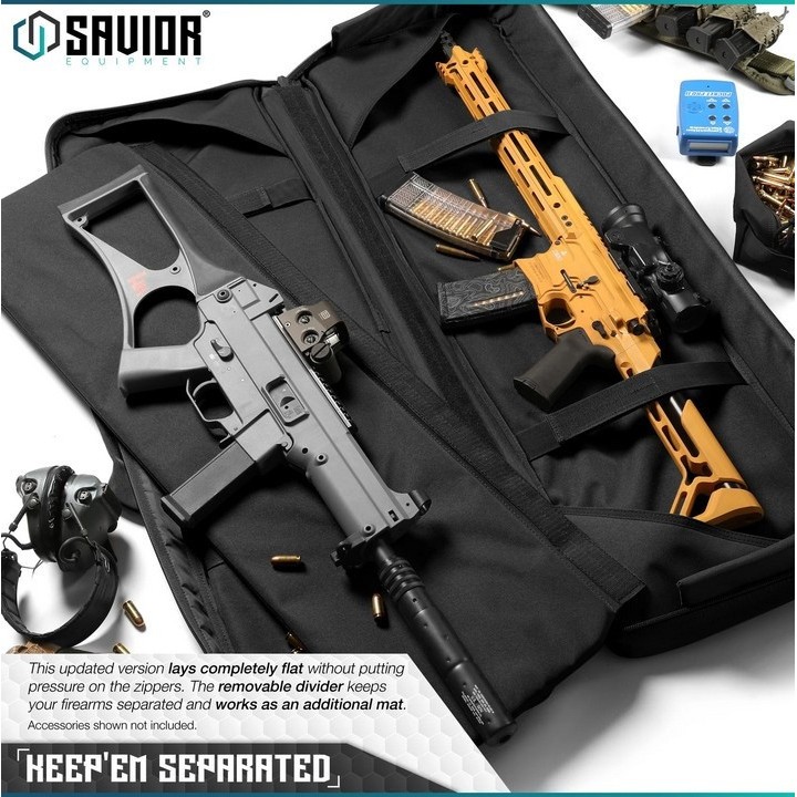 Savior American Classic 36" Double Rifle - Black