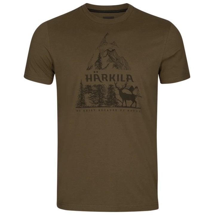 Tee-shirt Nature vert HÄRKILA MC